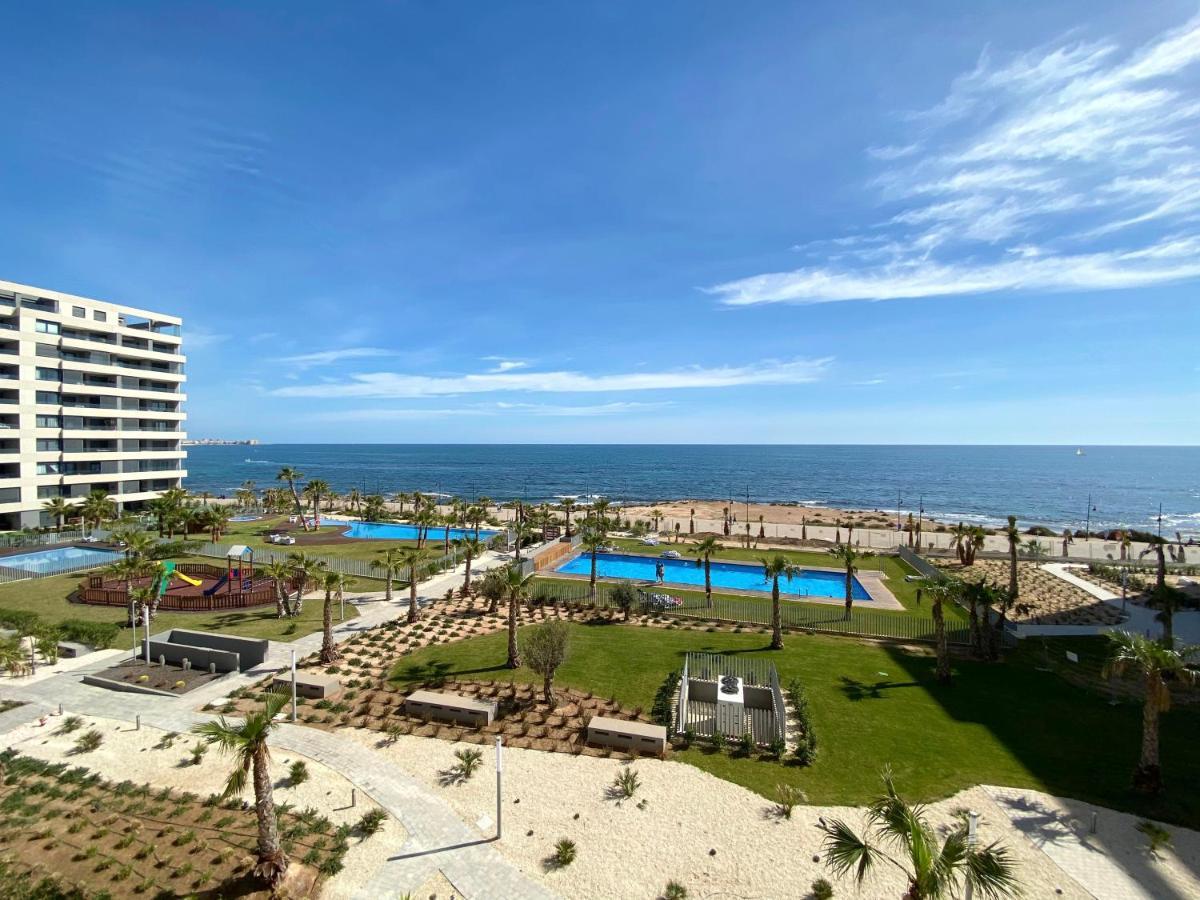 Panorama Mar - Primera Linea - Lujo Apartment Torrevieja Luaran gambar